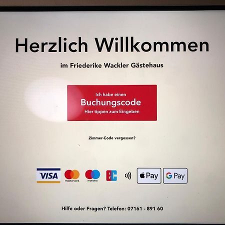 Friederike Wackler Gaestehaus เกิพพิงเงน ภายนอก รูปภาพ